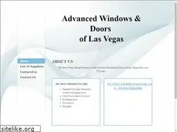 Sites similar to advancedwindowsoflasvegas.com