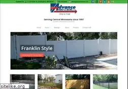 Sites similar to advancefence.net