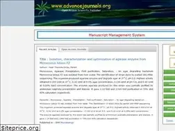 Sites similar to advancejournals.org