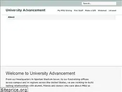 Sites similar to advancement.msu.edu