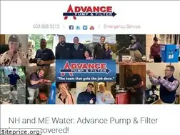 Sites similar to advancepumpandfilter.com