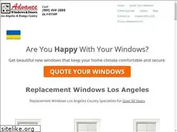 Sites similar to advancewindowsanddoors.com
