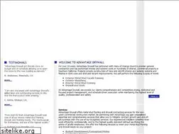 Sites similar to advantagedrywall.com