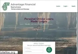 Sites similar to advantagefinancialonline.net