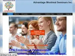 Sites similar to advantagemontrealseminars.com