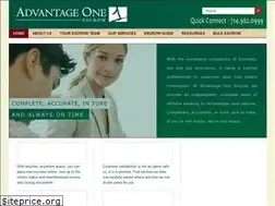 Sites similar to advantageoneescrow.com