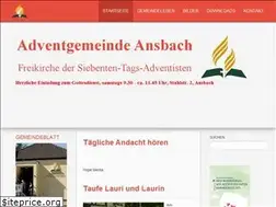Sites similar to adventisten-ansbach.de