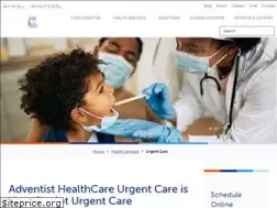 Sites similar to adventisturgentcare.com