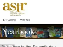 Sites similar to adventistyearbook.org