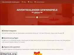 Sites similar to adventskalender-gewinnspiele.at