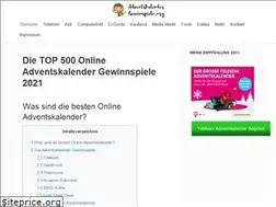 Sites similar to adventskalender-gewinnspiele.org