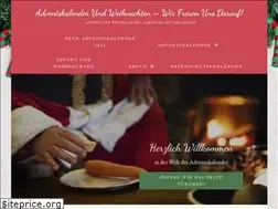 Sites similar to adventskalender-weihnachten.de