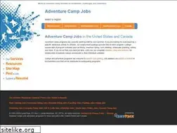 Sites similar to adventure-camp-jobs.com