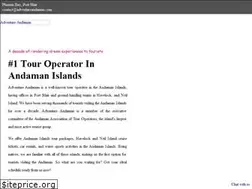 Sites similar to adventureandaman.com