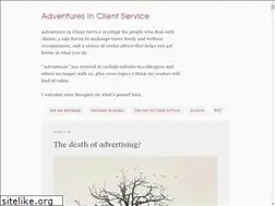 Sites similar to adventuresinclientservice.com
