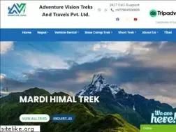 Sites similar to adventurevisiontreks.com