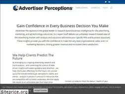 Sites similar to advertiserperceptions.com