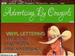 Sites similar to advertisingbycowgirls.com