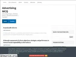 Sites similar to advertisingmcq.blogspot.com