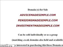 Sites similar to advicemadesimple.com