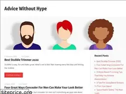 Sites similar to advicewithouthype.com