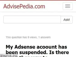 Sites similar to advisepedia.com