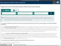 Sites similar to adviserinfo.sec.gov