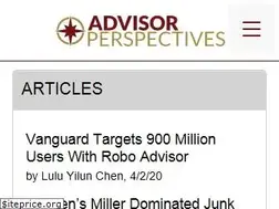 Sites similar to advisorperspectives.com