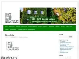 Sites similar to advitamdignam.org