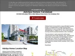 Sites similar to advityahomes.co.in