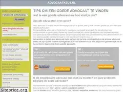 Sites similar to advocaatkeus.nl