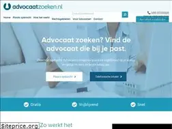 Sites similar to advocaatzoeken.nl