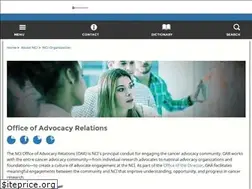 Sites similar to advocacy.cancer.gov