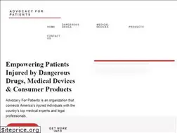 Sites similar to advocacyforpatients.org