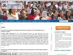 Sites similar to advocacyforum.org