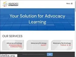 Sites similar to advocacystrategy.com