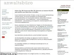 Sites similar to advocat-frankfurt.de