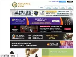 Sites similar to advocatekhoj.com