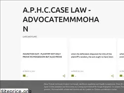 Sites similar to advocatemmmohanlaw.blogspot.com