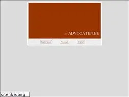 Sites similar to advocaten.be
