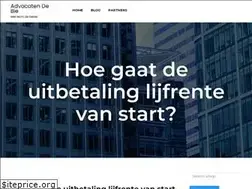 Sites similar to advocatendebie.nl