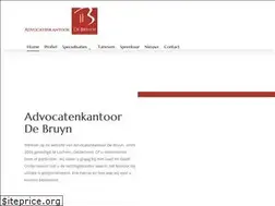 Sites similar to advocatenkantoordebruyn.nl