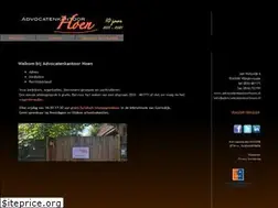 Sites similar to advocatenkantoorhoen.nl