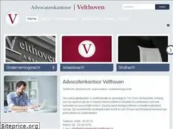 Sites similar to advocatenkantoorvelthoven.nl