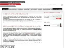Sites similar to advocatenorde-gelderland.nl