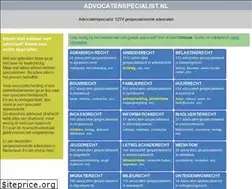 Sites similar to advocatenspecialist.nl