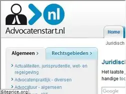 Sites similar to advocatenstart.nl