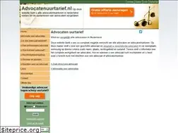 Sites similar to advocatenuurtarief.nl