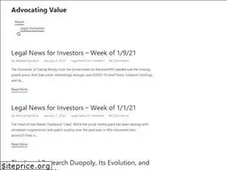 Sites similar to advocatingvalue.com
