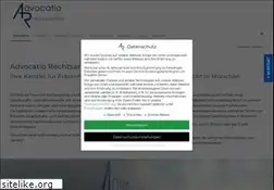 Sites similar to advocatio.de